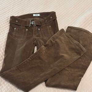 Garage Brown Corduroy Pants